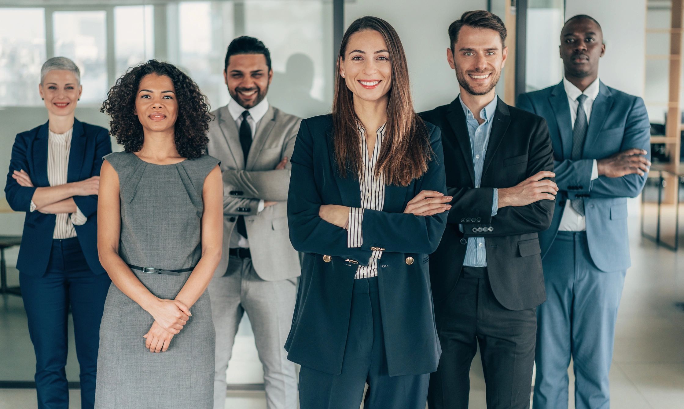 Professional translation services business team