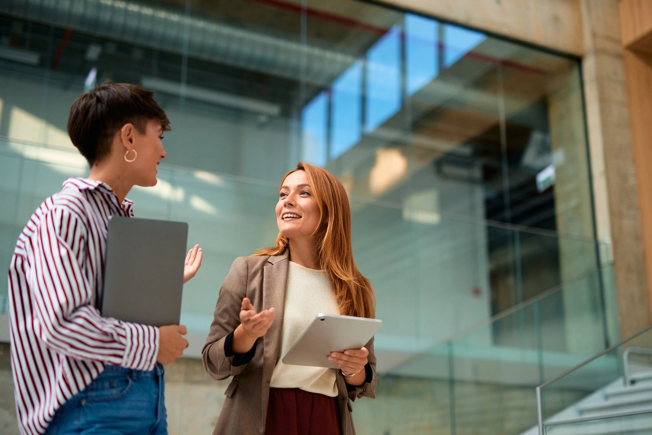 business people working modern office consulting